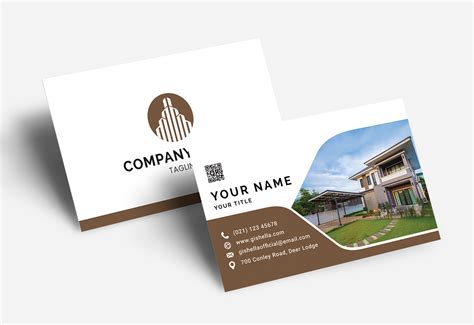 property advisor visiting card.